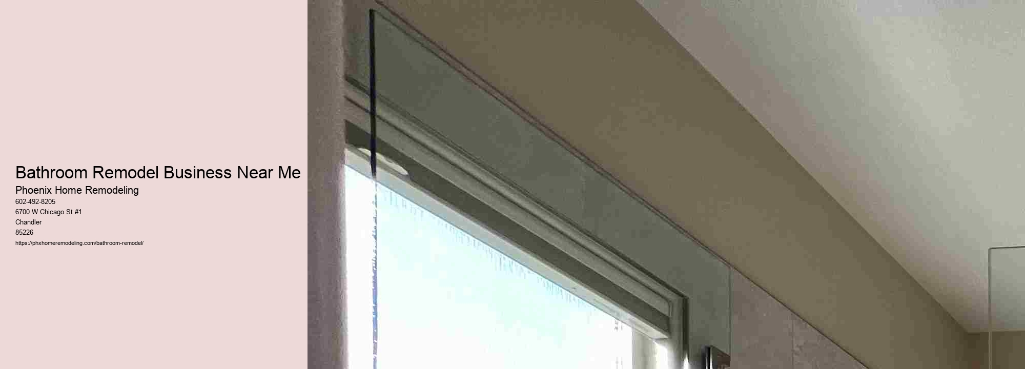 Bathroom Remodel Business Near Me
