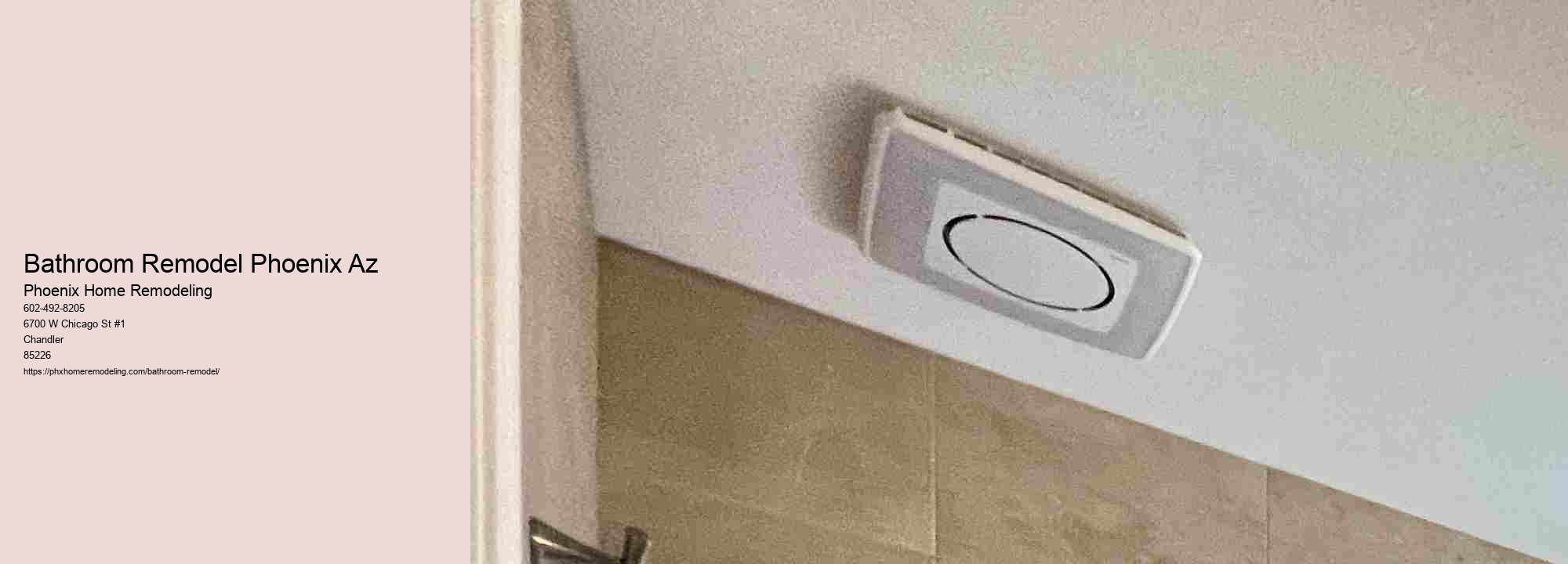 Bathroom Remodel Phoenix Az