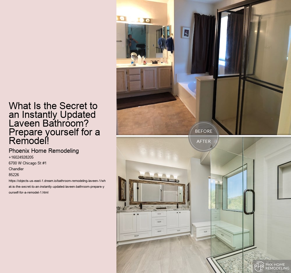 What Is the Secret to an Instantly Updated Laveen Bathroom? Prepare yourself for a Remodel!