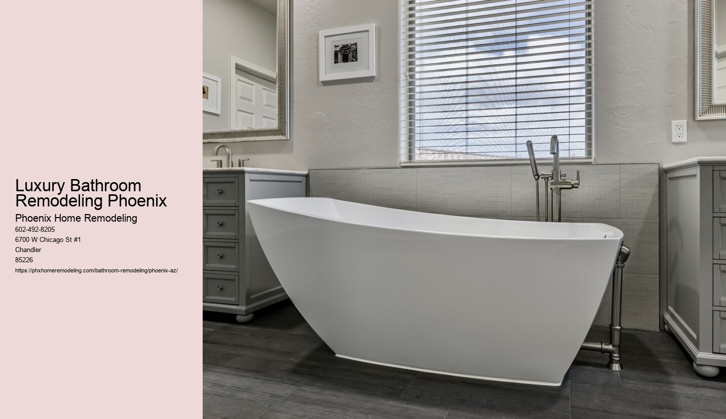 Luxury Bathroom Remodeling Phoenix
