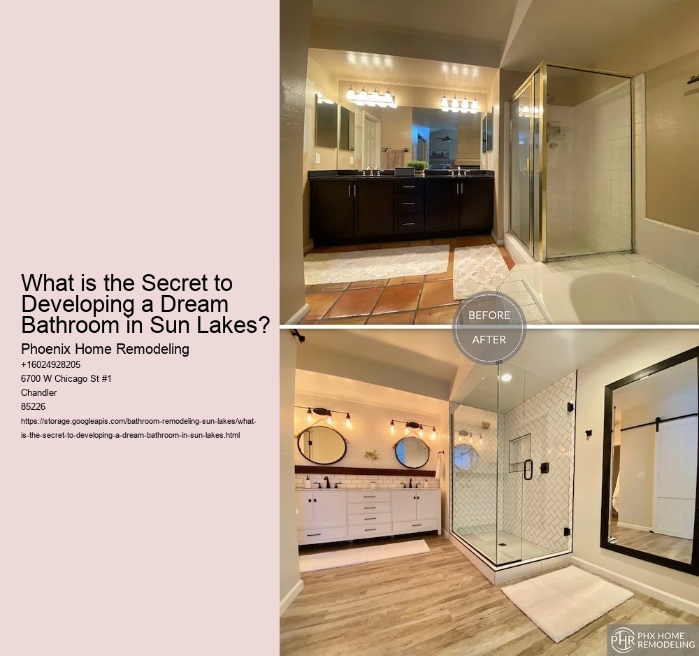 What is the Secret to Developing a Dream Bathroom in Sun Lakes?