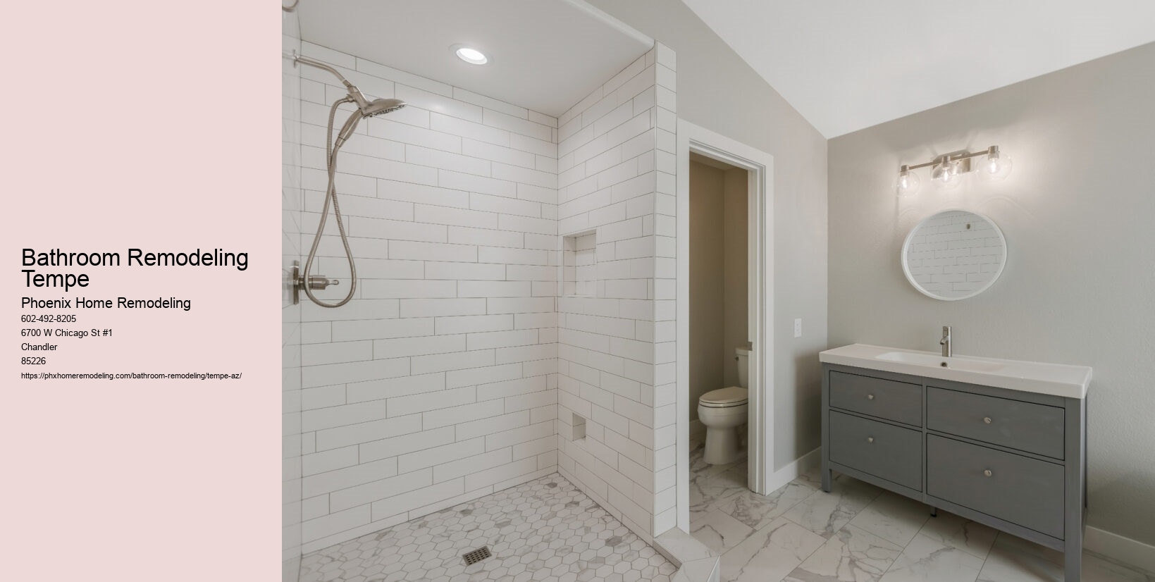 Bathroom Remodeling Tempe