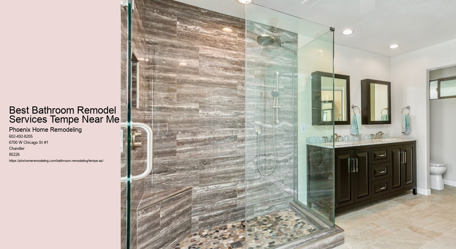 Best Bathroom Remodel Services Tempe Near Me