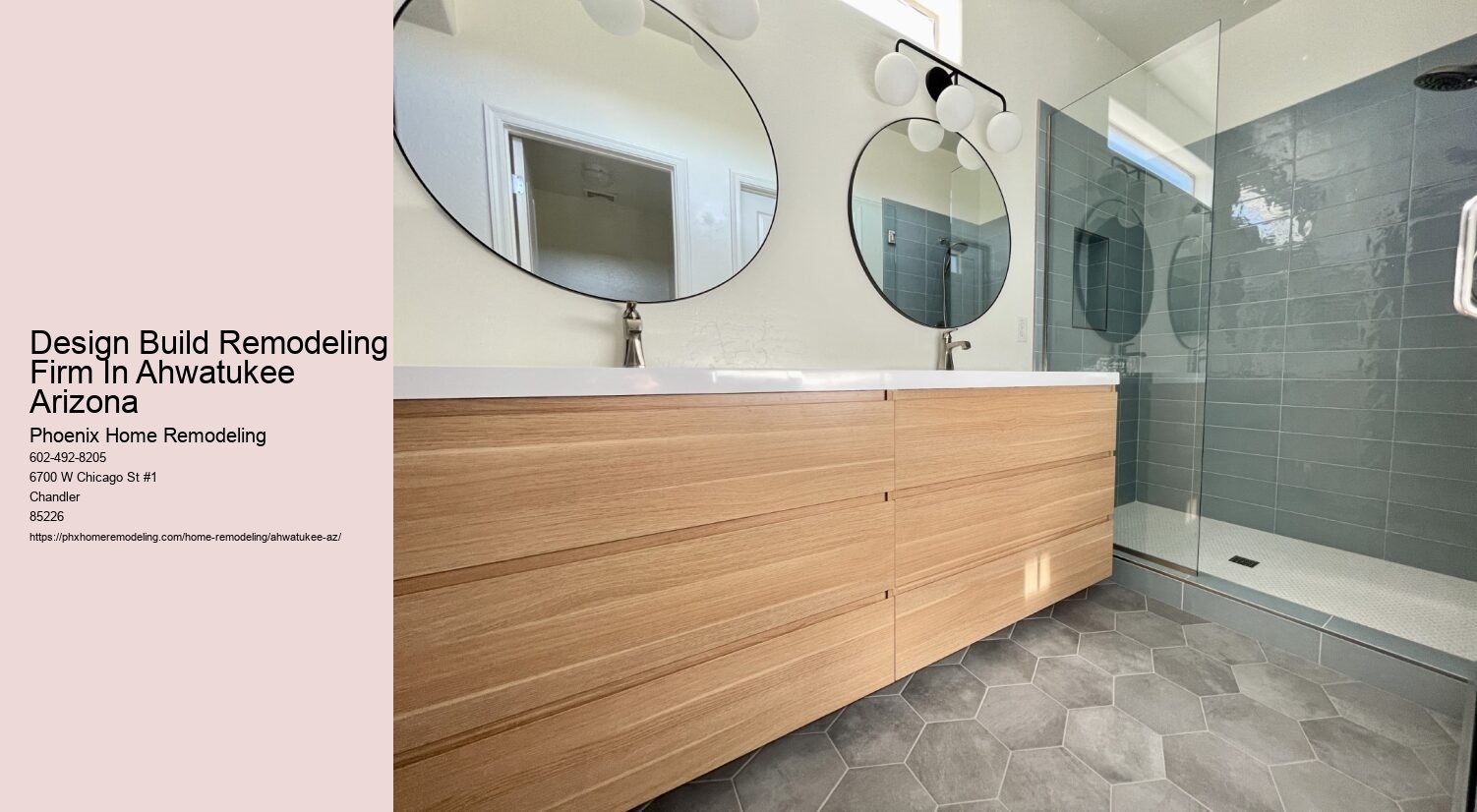 Design Build Remodeling Firm In Ahwatukee Arizona