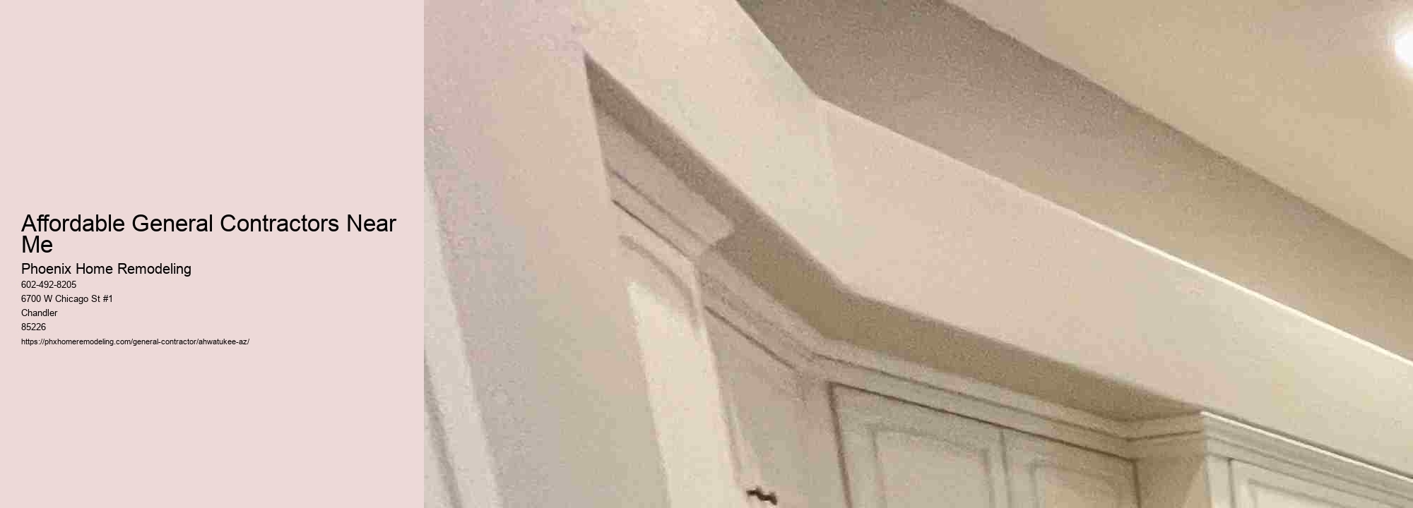 Affordable General Contractors Near Me