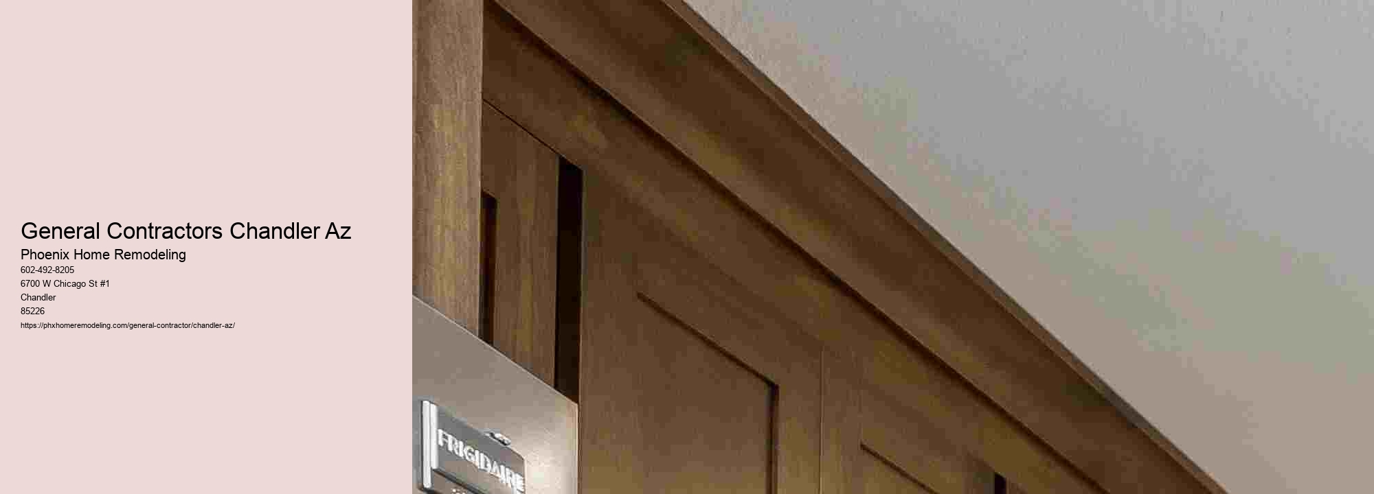 General Contractors Chandler Az