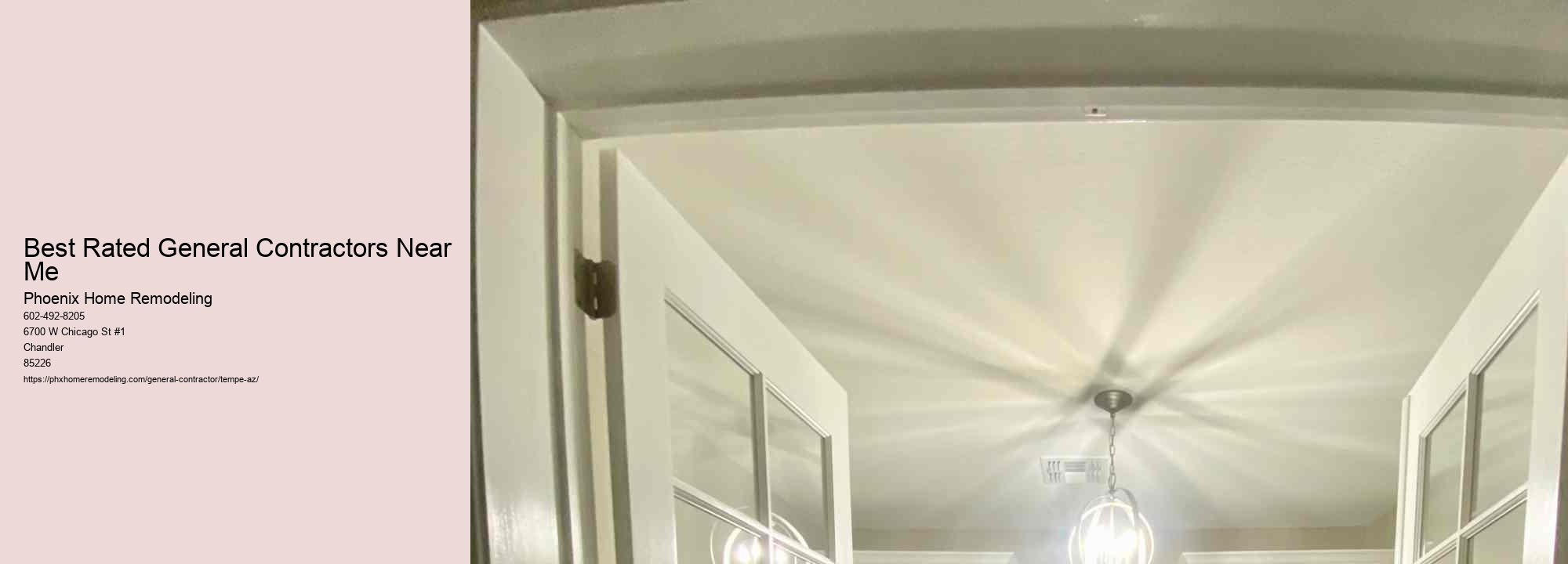 Best Rated General Contractors Near Me