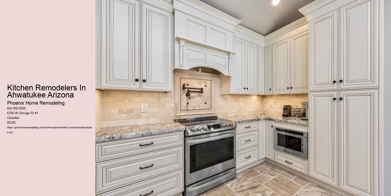 Kitchen Remodelers In Ahwatukee Arizona