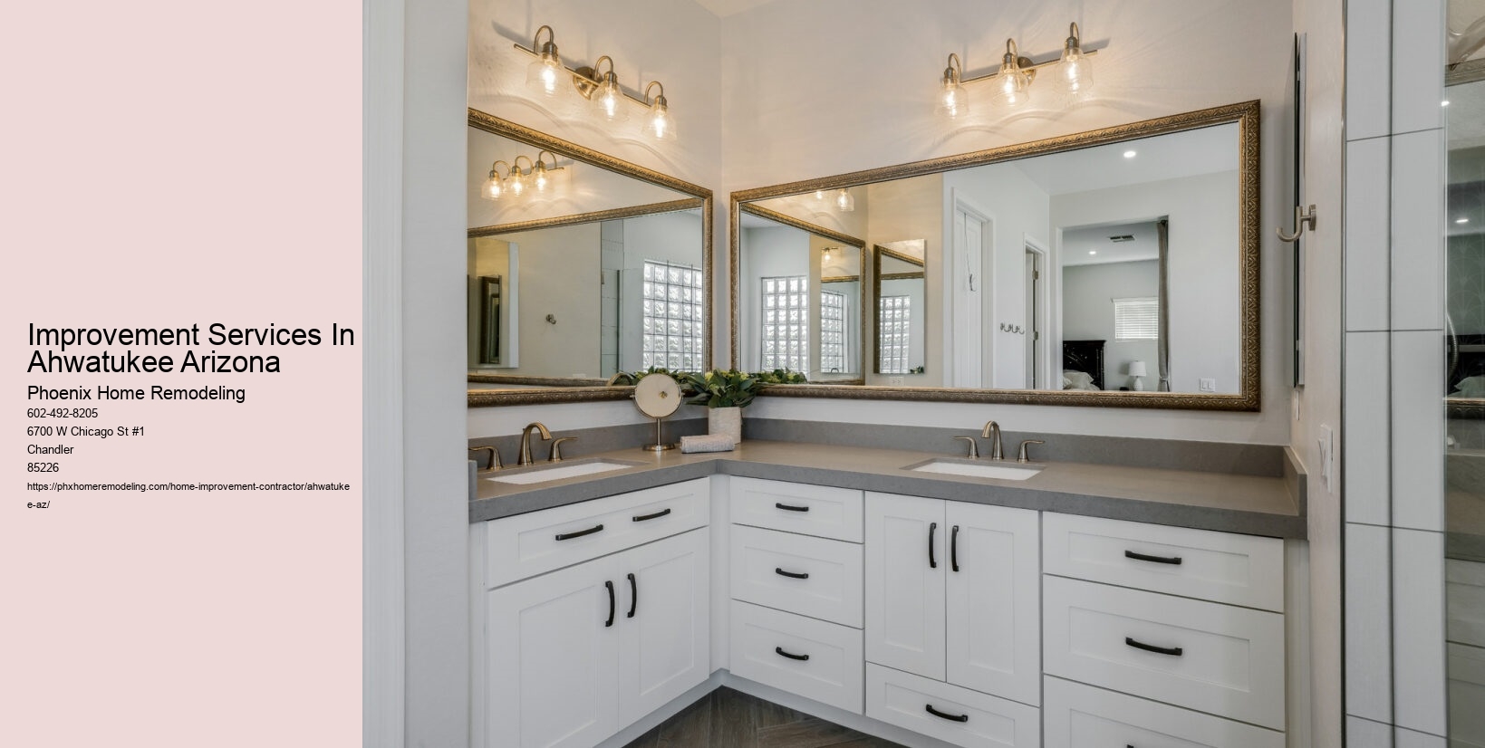 Improvement Services In Ahwatukee Arizona