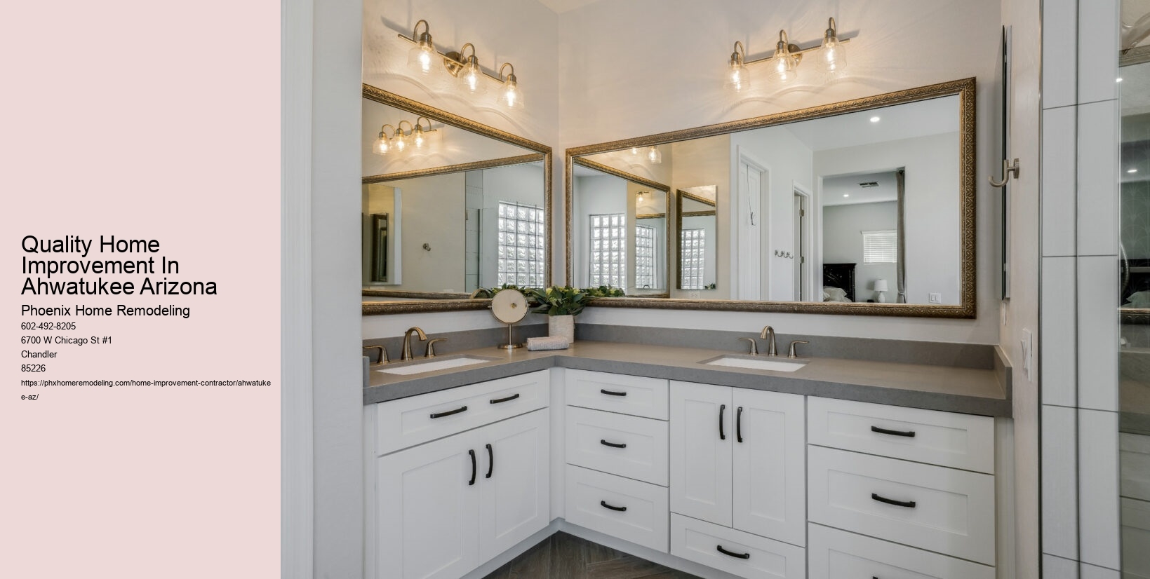 Quality Home Improvement In Ahwatukee Arizona
