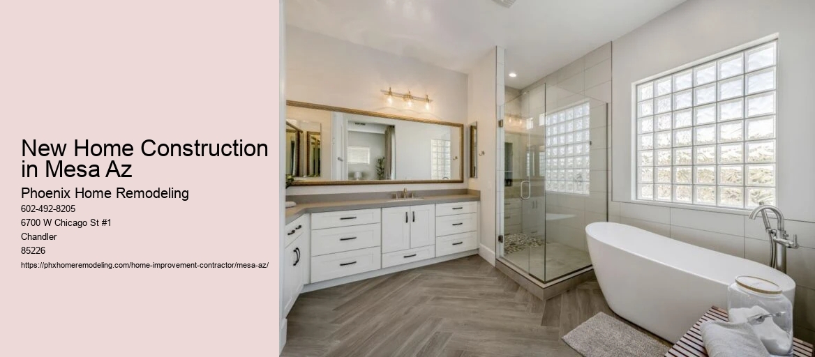 New Home Construction in Mesa Az