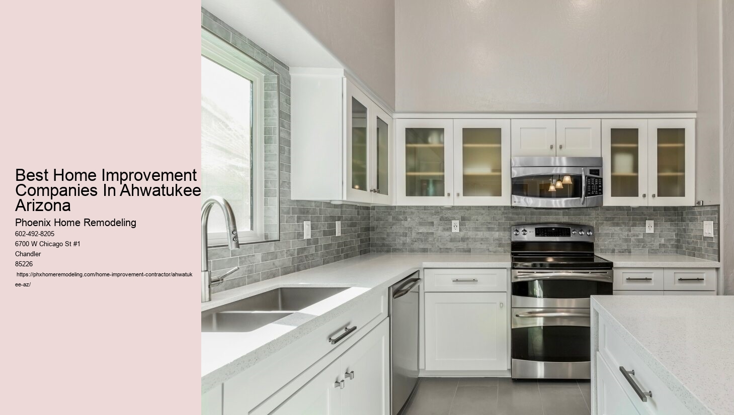 Best Home Improvement Companies In Ahwatukee Arizona