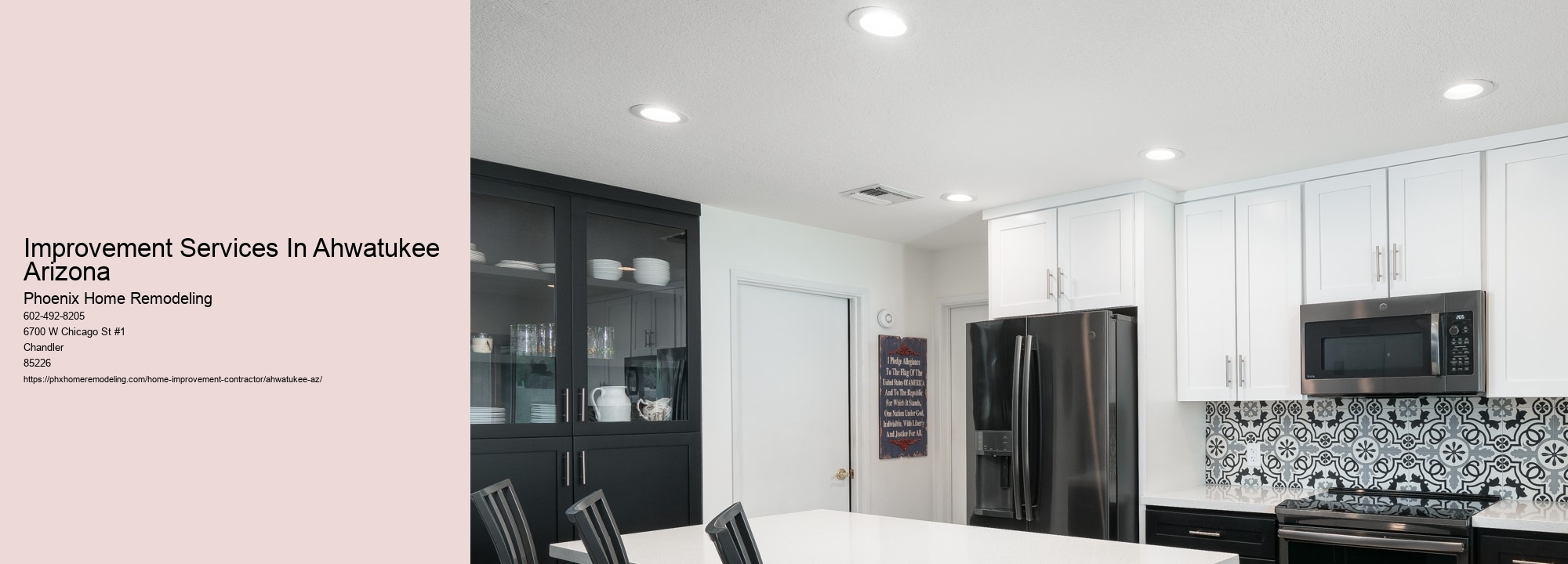 Improvement Services In Ahwatukee Arizona