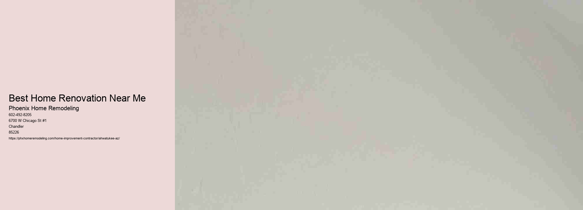 Best Home Renovation Near Me