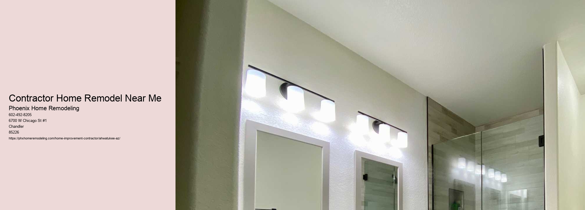 Contractor Home Remodel Near Me