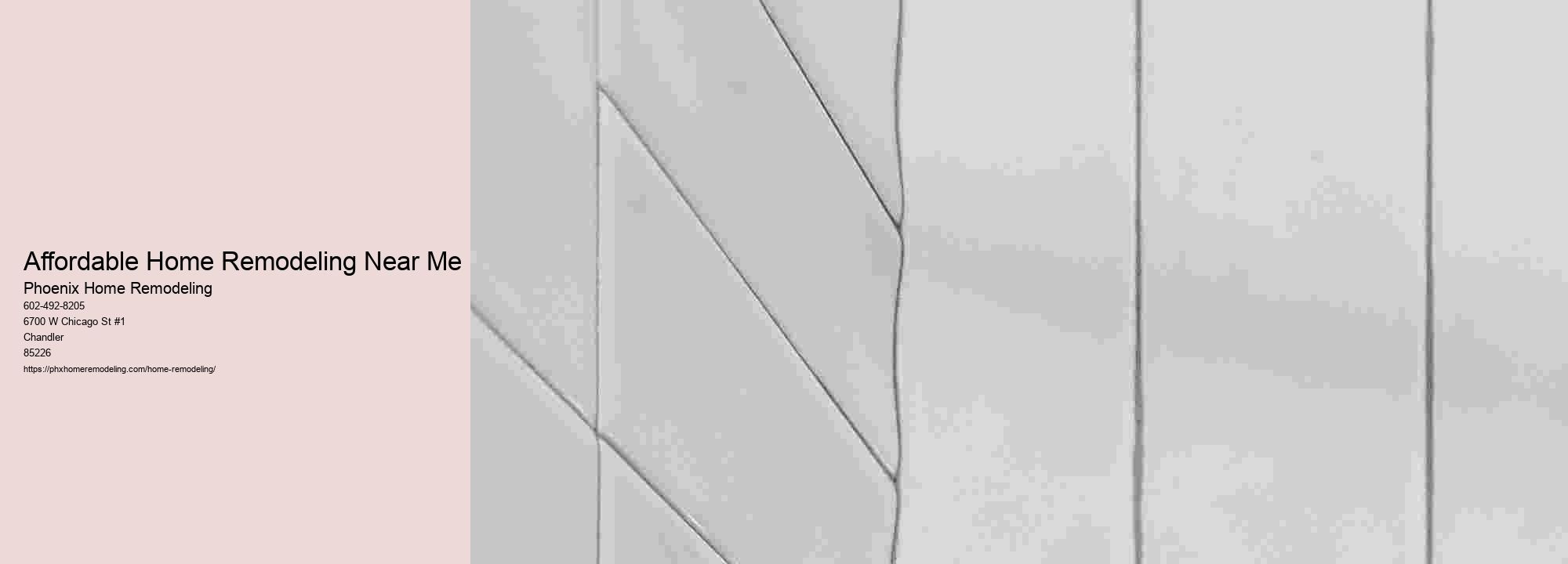 Affordable Home Remodeling Near Me