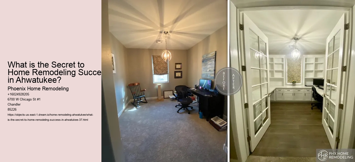 What is the Secret to Home Remodeling Success in Ahwatukee?
