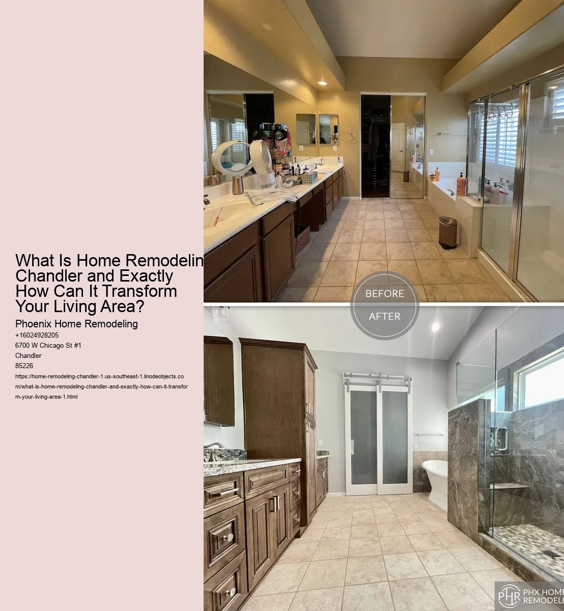 What Is Home Remodeling Chandler and Exactly How Can It Transform Your Living Area?