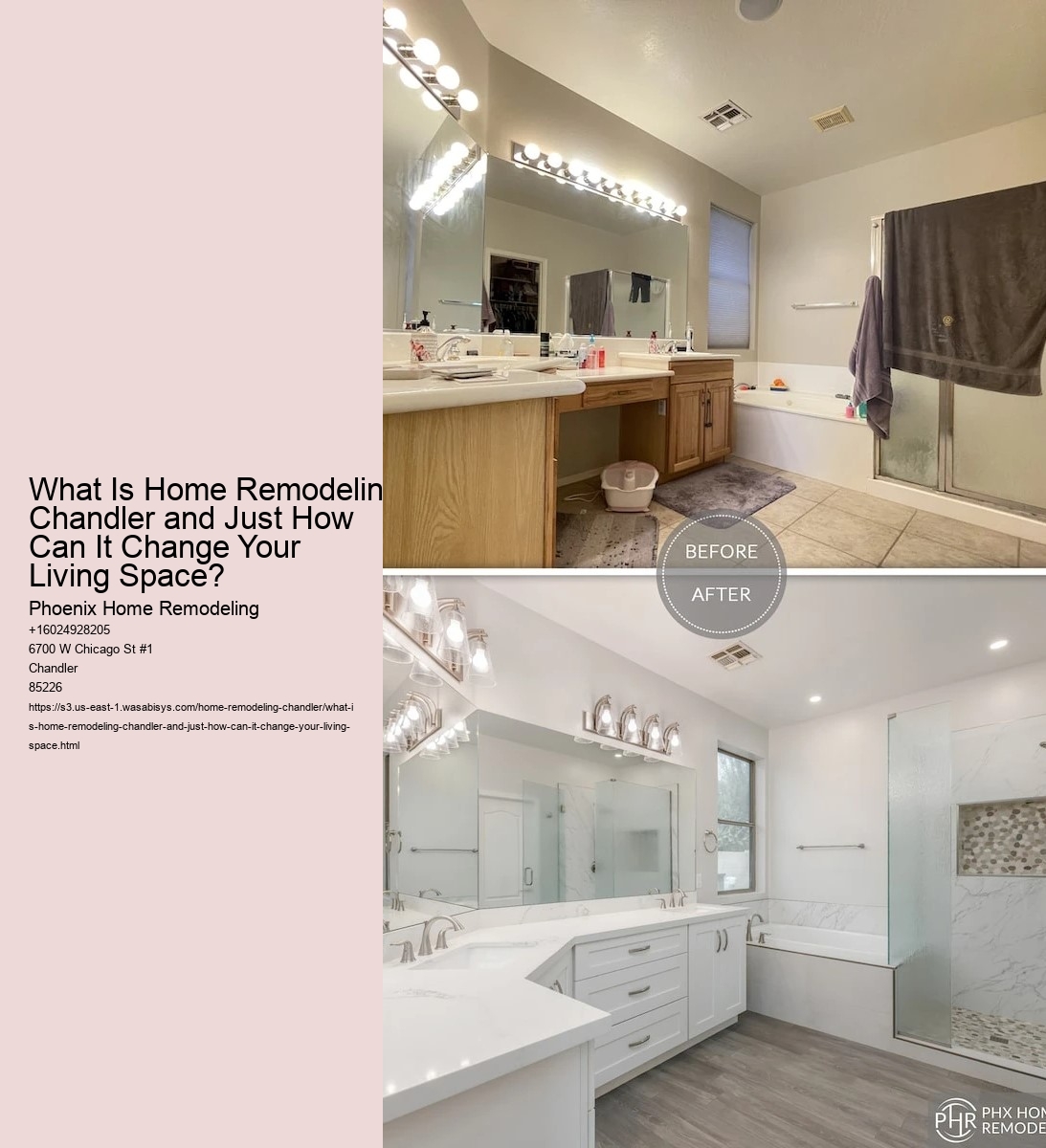 What Is Home Remodeling Chandler and Just How Can It Change Your Living Space?