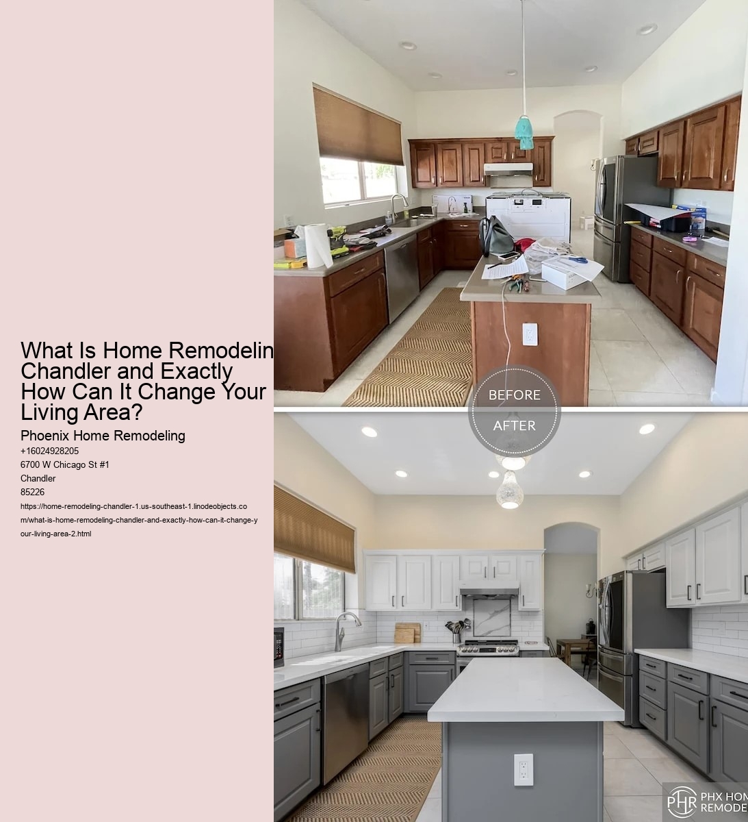 What Is Home Remodeling Chandler and Exactly How Can It Change Your Living Area?