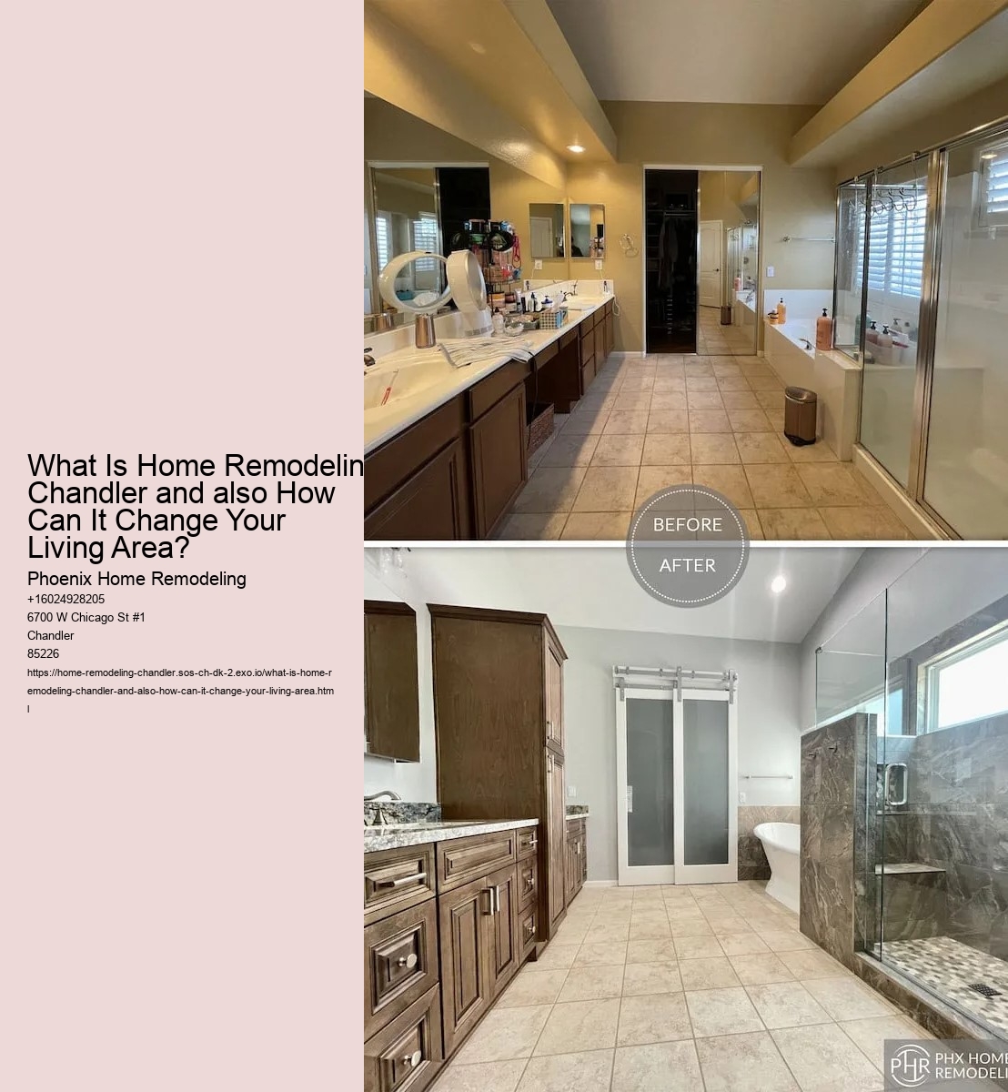 What Is Home Remodeling Chandler and also How Can It Change Your Living Area?