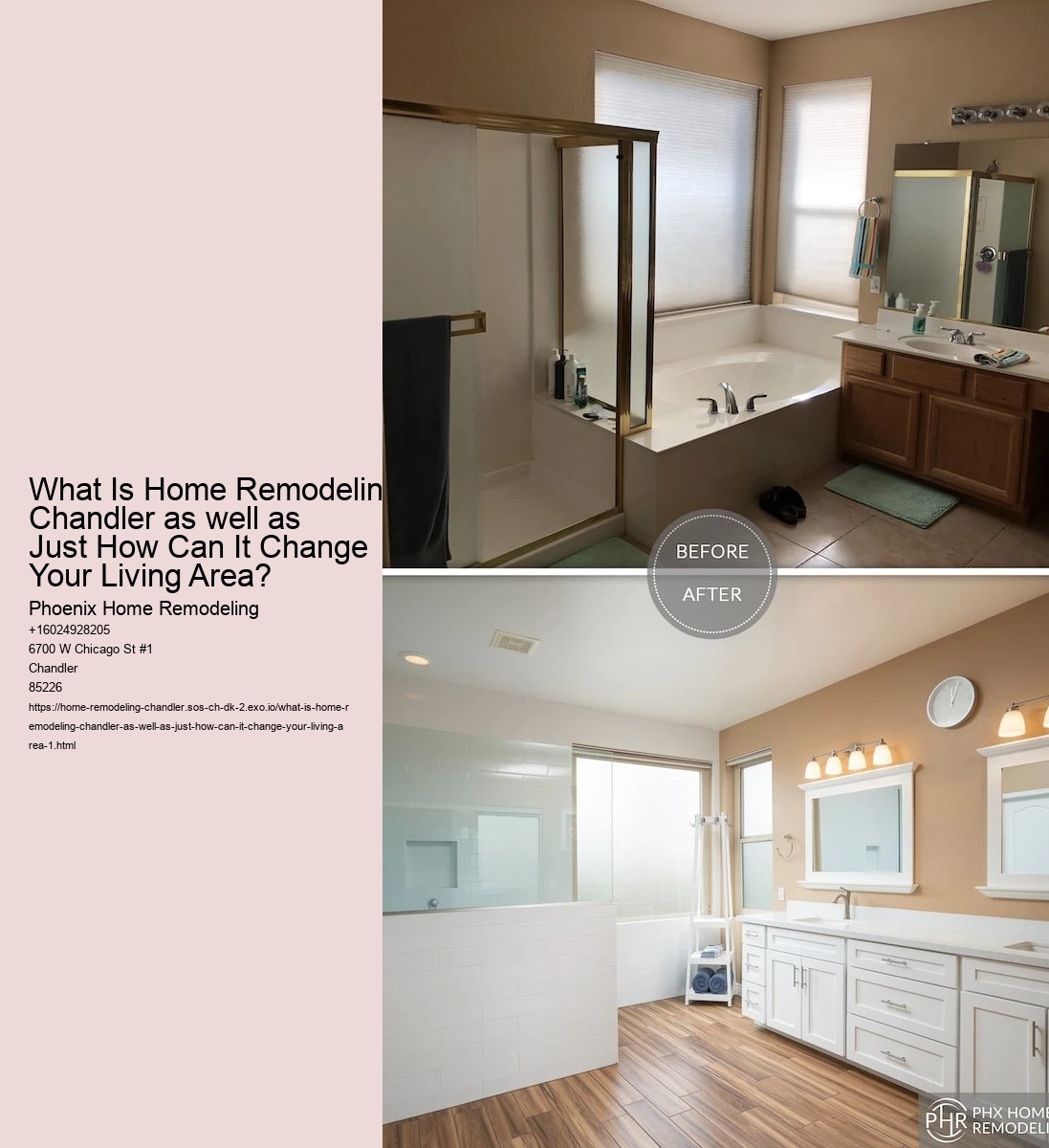 What Is Home Remodeling Chandler as well as Just How Can It Change Your Living Area?