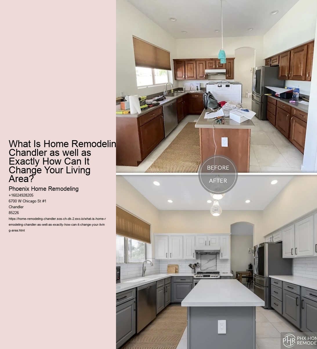 What Is Home Remodeling Chandler as well as Exactly How Can It Change Your Living Area?