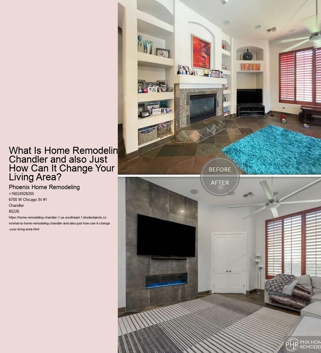 What Is Home Remodeling Chandler and also Just How Can It Change Your Living Area?