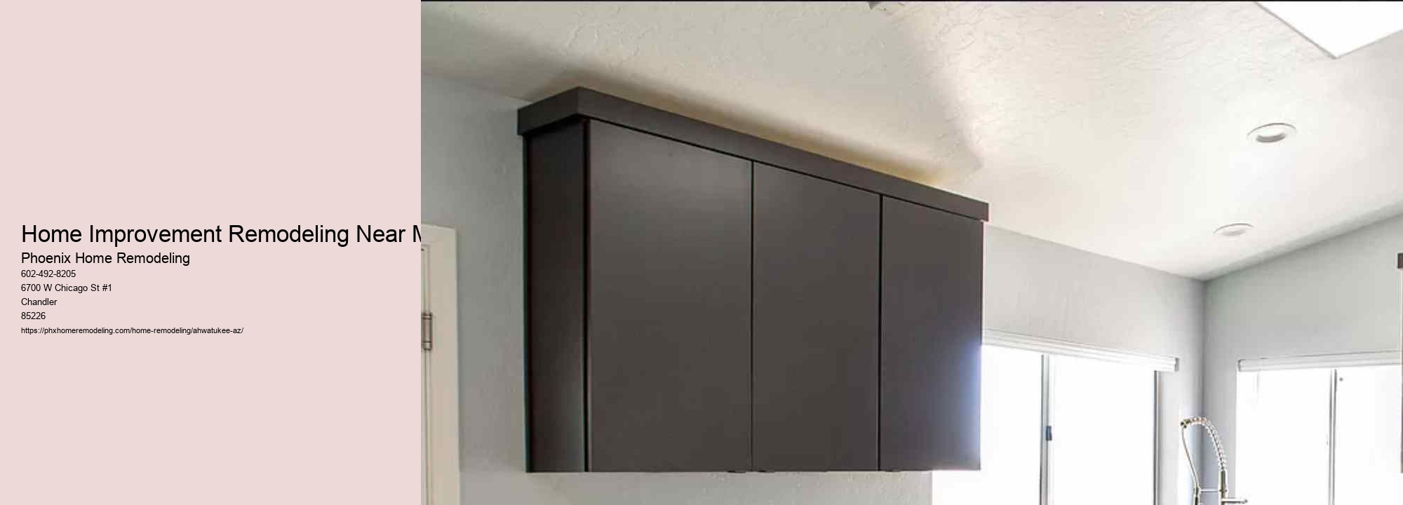 Home Improvement Remodeling Near Me