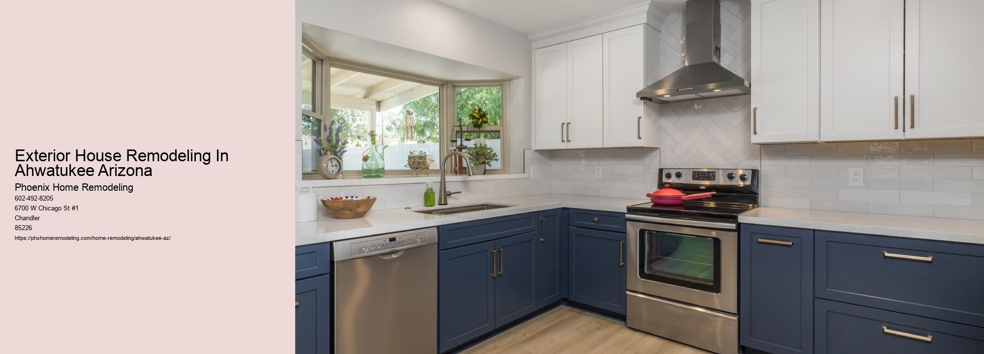 Exterior House Remodeling In Ahwatukee Arizona