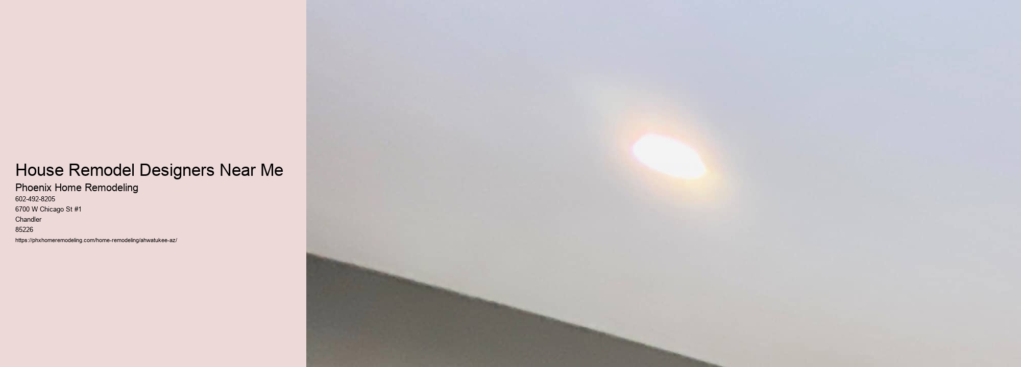 House Remodel Designers Near Me