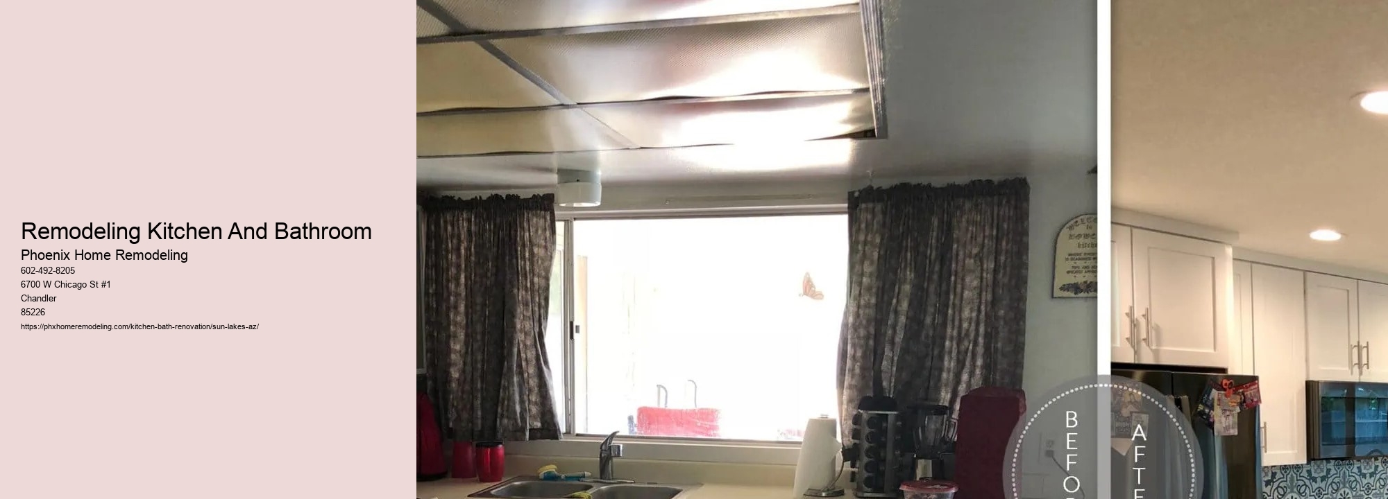 Remodeling Kitchen And Bathroom