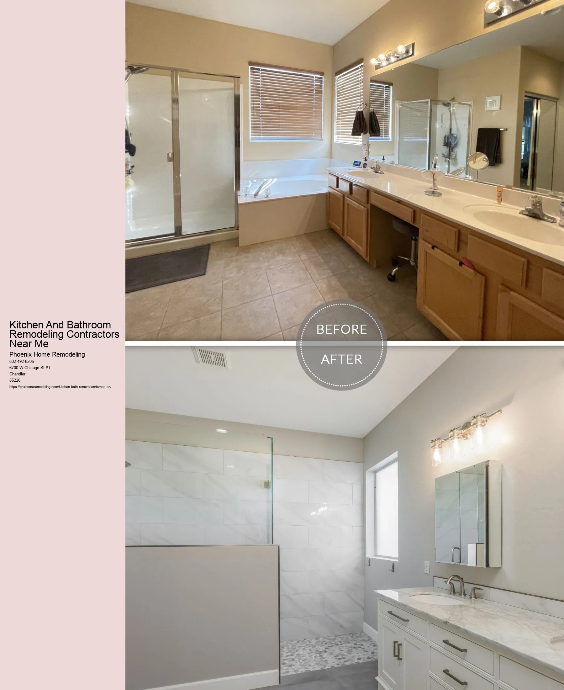 Kitchen And Bathroom Remodeling Contractors Near Me