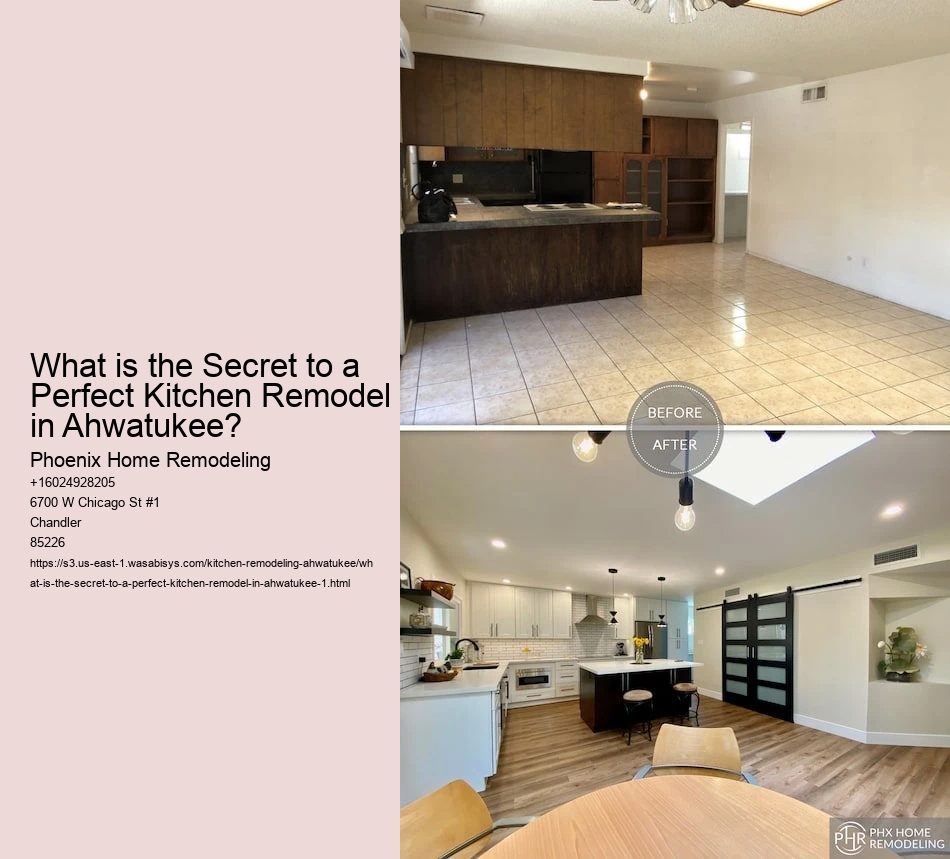 What is the Secret to a Perfect Kitchen Remodel in Ahwatukee?