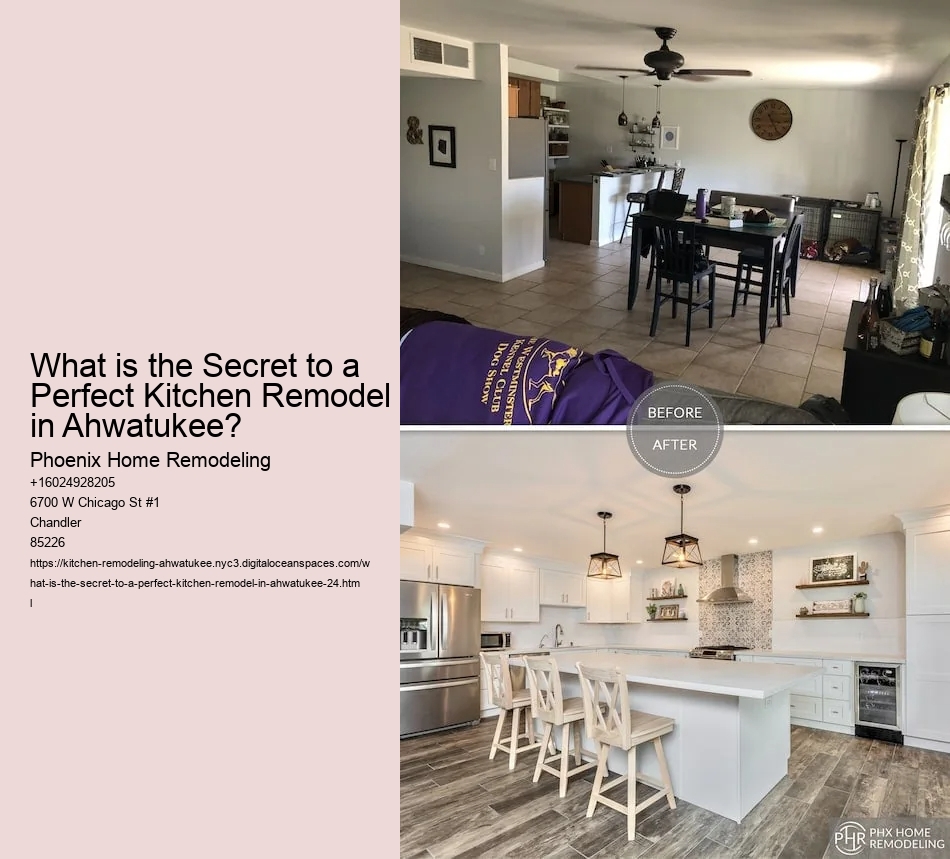 What is the Secret to a Perfect Kitchen Remodel in Ahwatukee?