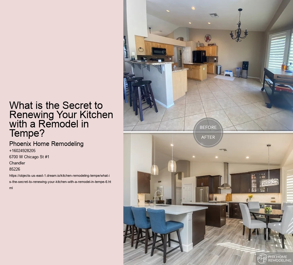 What is the Secret to Renewing Your Kitchen with a Remodel in Tempe?