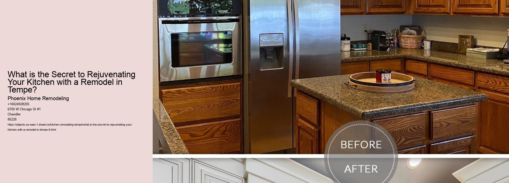 What is the Secret to Rejuvenating Your Kitchen with a Remodel in Tempe?