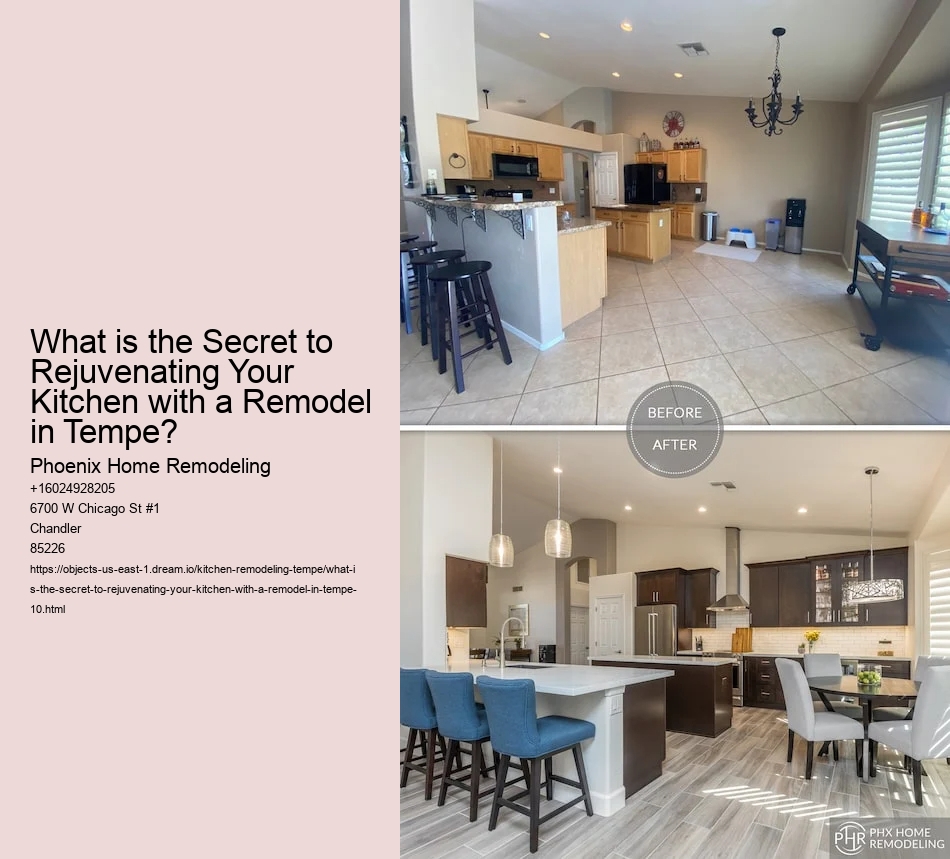 What is the Secret to Rejuvenating Your Kitchen with a Remodel in Tempe?