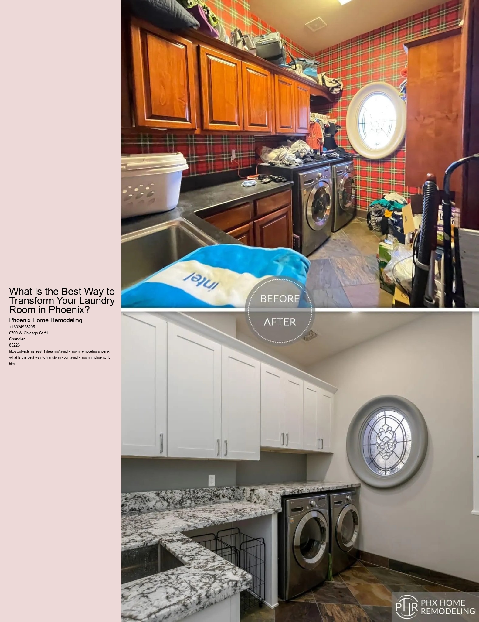 What is the Best Way to Transform Your Laundry Room in Phoenix?