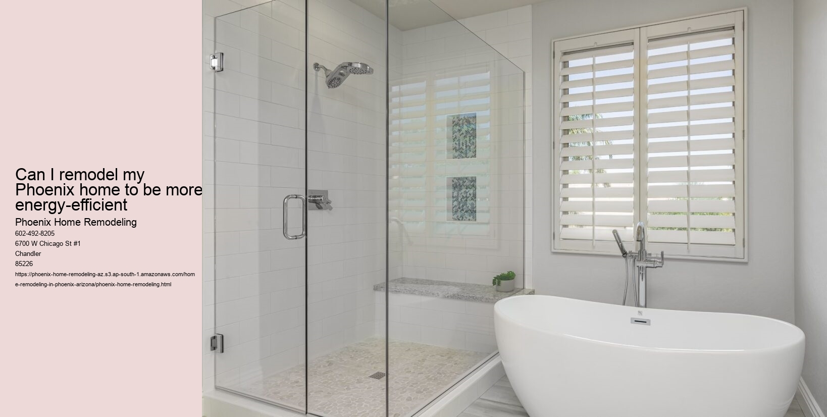 Can I remodel my Phoenix home to be more energy-efficient