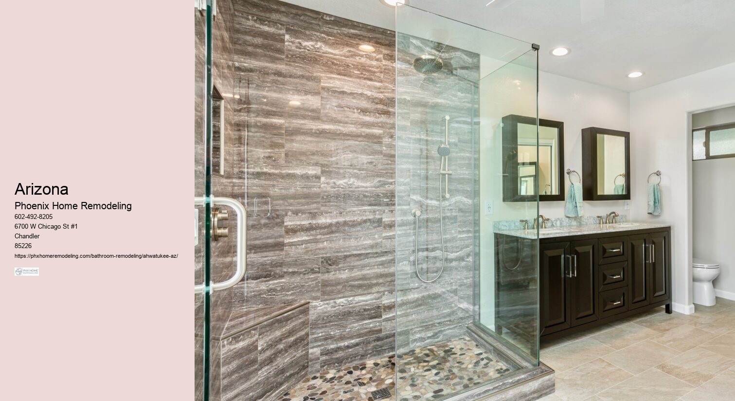 Bathroom Remodeling Cost In Ahwatukee Arizona