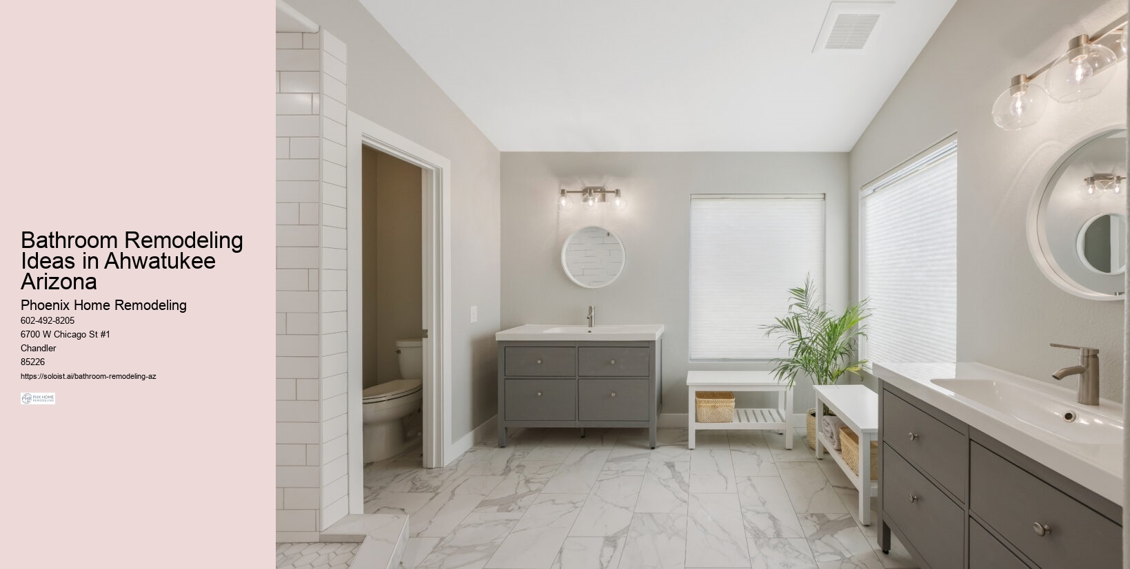 Bathroom Remodeling Ideas in Ahwatukee Arizona