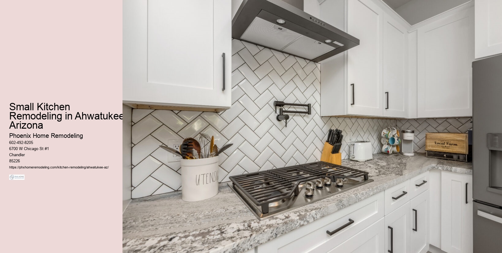 Ahwatukee Arizona Small kitchen Remodeling