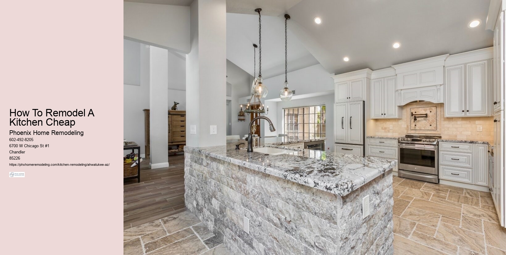 Ahwatukee Kitchen Remodel Contractors