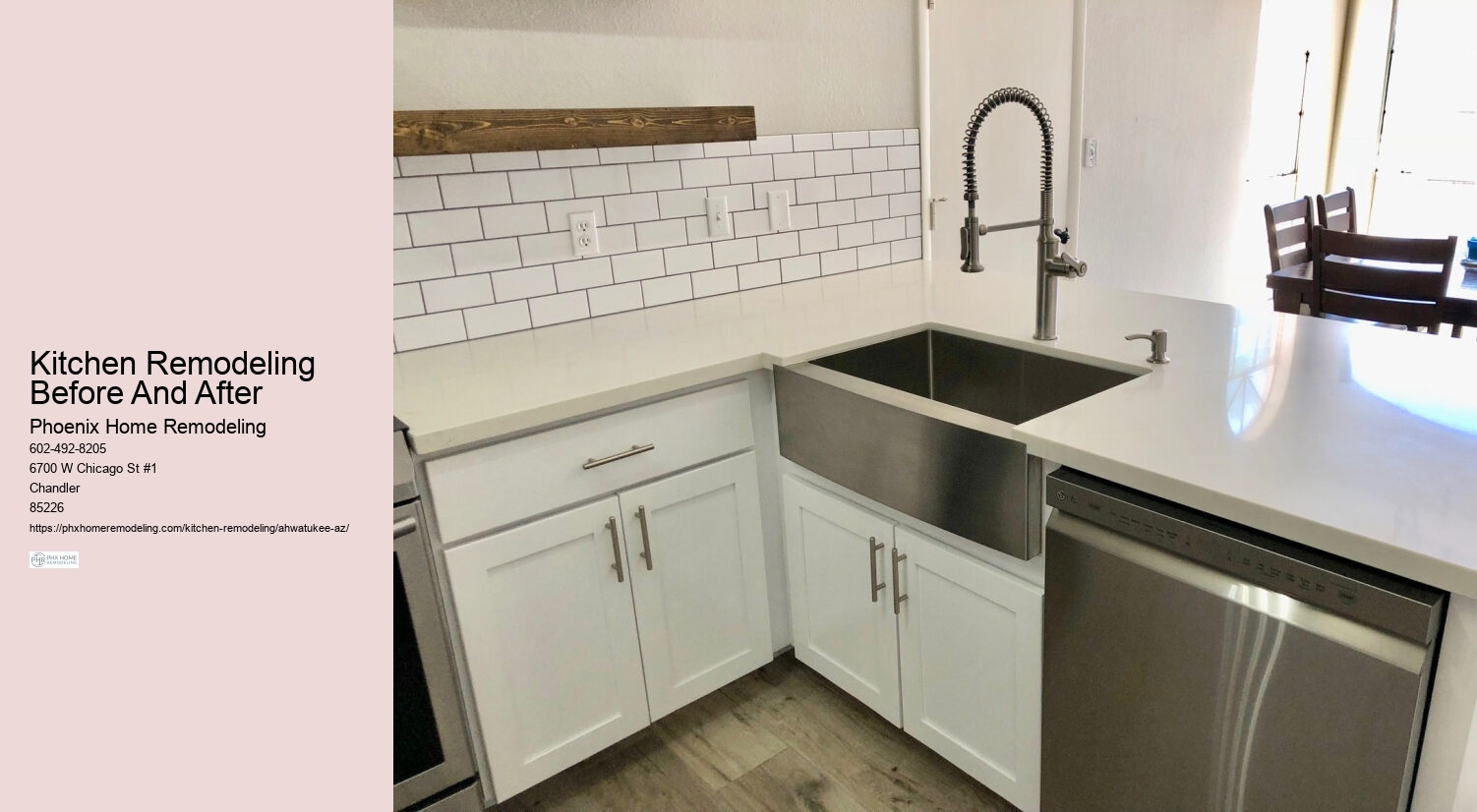 Kitchen Remodeling Before And After