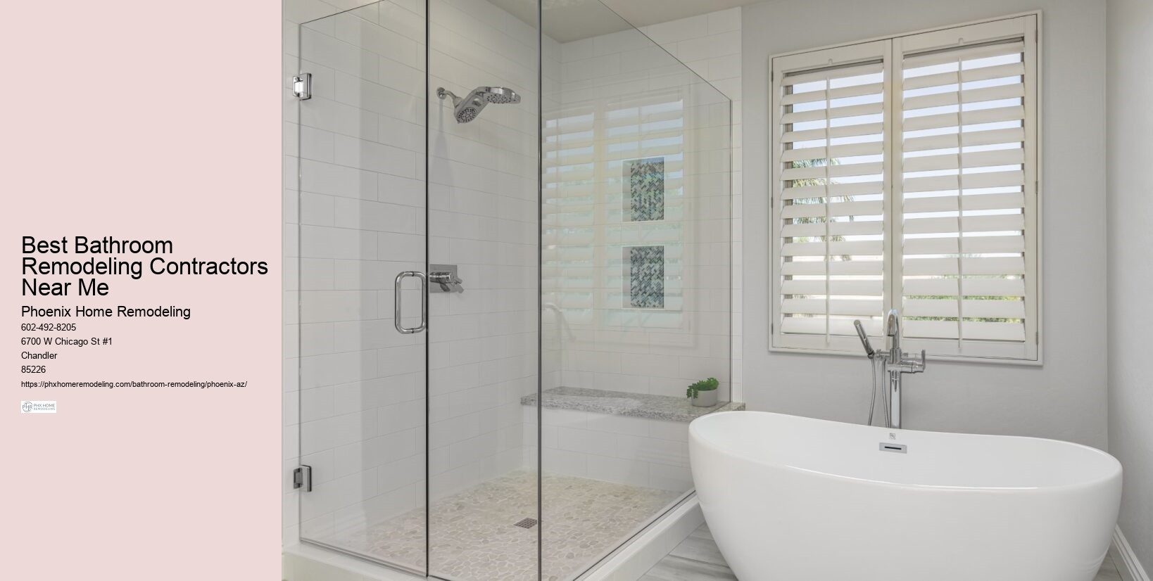 Affordable Bathroom Remodeling Phoenix