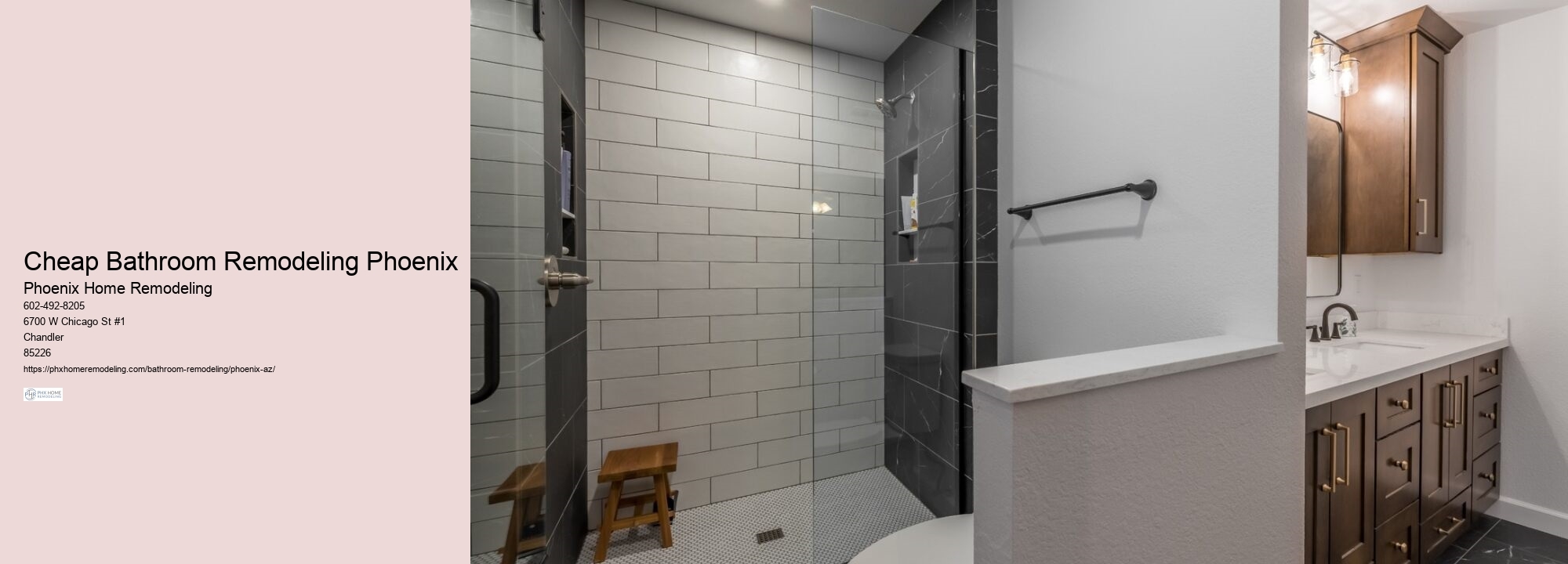 Cheap Bathroom Remodeling Phoenix