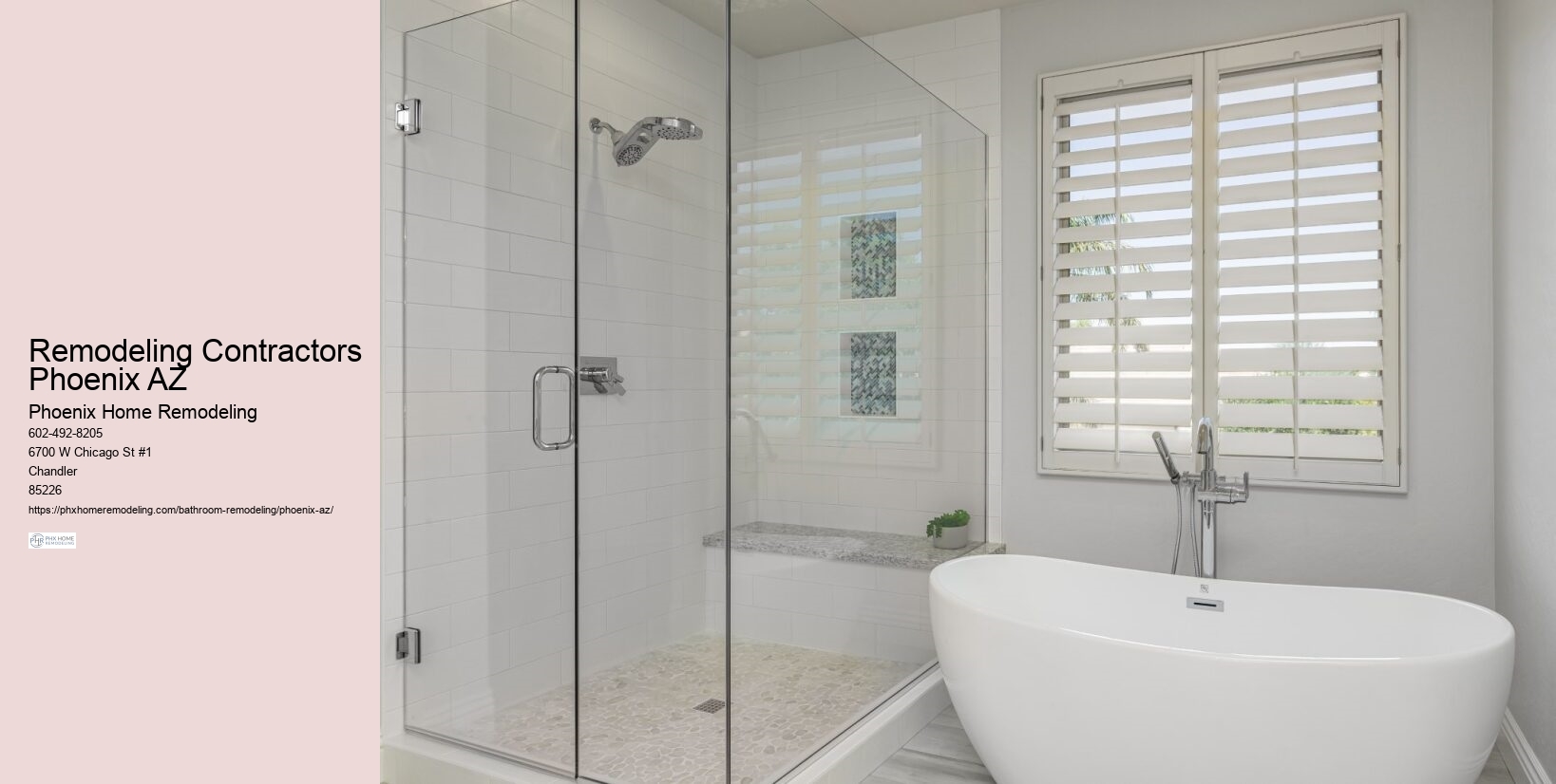 Accessible Bathroom Remodel Phoenix