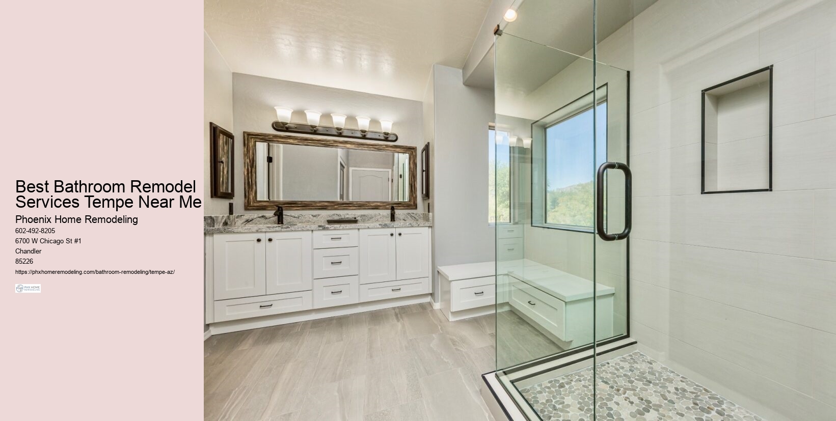 Best Bathroom Remodel Services Tempe Near Me