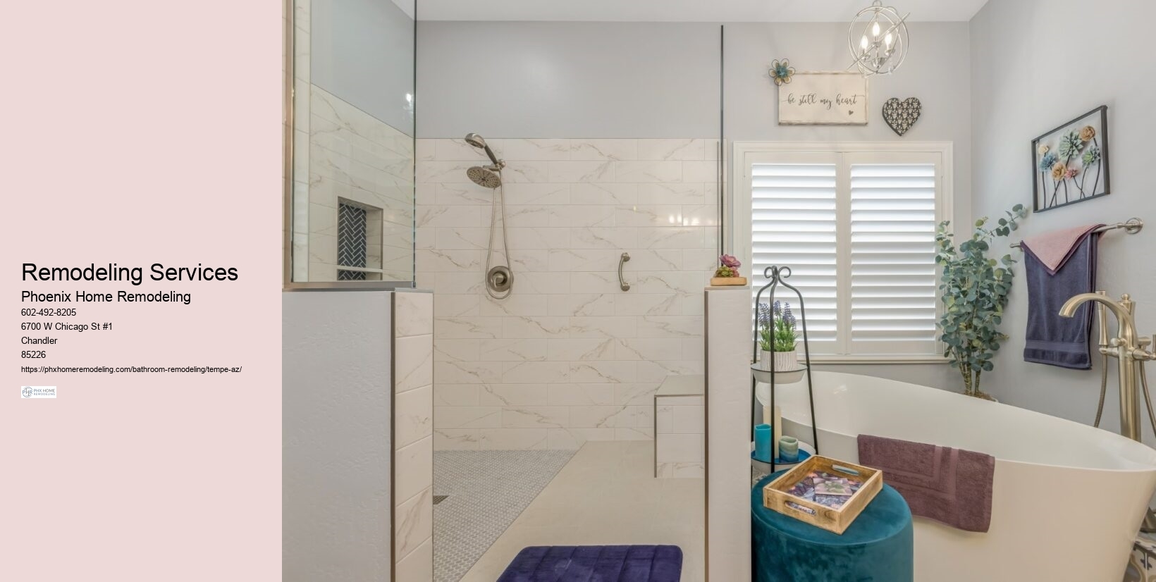 Bathroom Upgrade Services Tempe